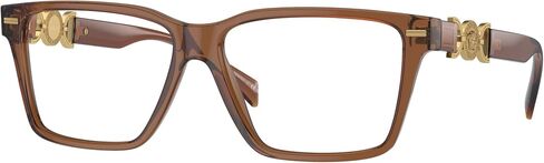 Versace Eyeglasses VE 3335 F 5028 Transparent Brown in Saudi Arabia