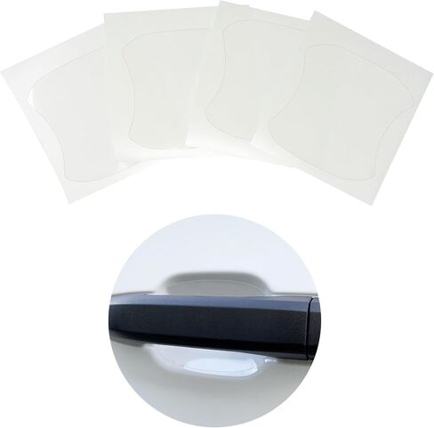 YelloPro Custom Fit Door Handle Cup 3M Scotchgard Anti Scratch Clear Bra Paint Protector Film Cover Self Healing PPF Guard Kit for 2019 2020 2021 2022 2023 2024 2025 GMC Sierra 1500 2500 3500 Pickup in Saudi Arabia