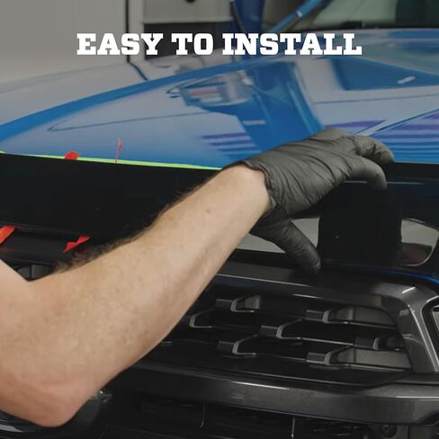 Husky Liners Aeroskin Hood Protector | Fits 2008-2010 Toyota Highlander | Low Profile Deflector/Bug Shield - 1 pc., Smoke | 2842026 in Saudi Arabia