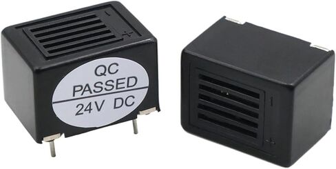 2Pcs/Lot 2315 4P Active Buzzer High Decibel DC 12V 24V Mechanical Type Vibration Buzzer Alarm Speaker 23*15 MM 4 Pin(2PCS 12V) in Saudi Arabia