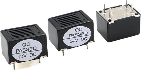 2Pcs/Lot 2315 4P Active Buzzer High Decibel DC 12V 24V Mechanical Type Vibration Buzzer Alarm Speaker 23*15 MM 4 Pin(2PCS 12V) in Saudi Arabia