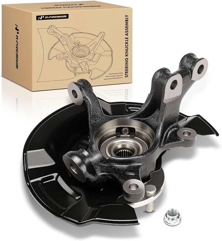 A-Premium Front Left Steering Knuckle & Wheel Bearing Hub Assembly Compatible with Toyota Prius C 2012-2019, Driver Side in Saudi Arabia