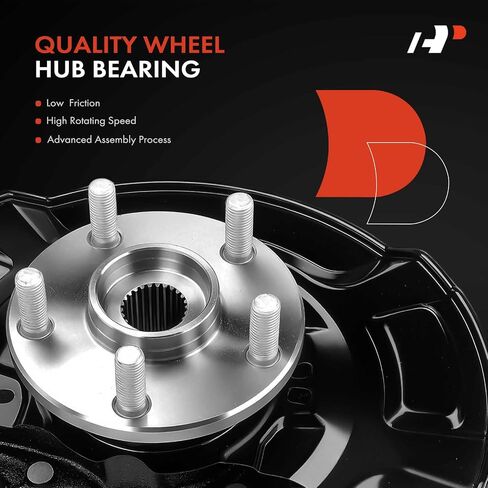 A-Premium Front Left Steering Knuckle & Wheel Bearing Hub Assembly Compatible with Toyota Prius C 2012-2019, Driver Side in Saudi Arabia