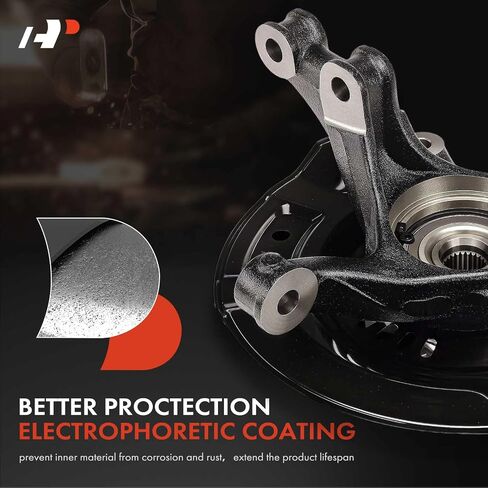 A-Premium Front Left Steering Knuckle & Wheel Bearing Hub Assembly Compatible with Toyota Prius C 2012-2019, Driver Side in Saudi Arabia