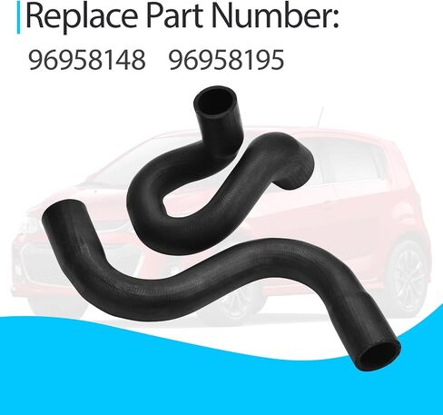 96958148 خرطوم تبريد المبرد السفلي العلوي متوافق مع تشيفي سونيك 2012-2018 استبدال 96958195 in Kuwait
