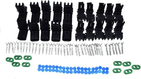 For 10Pcs Weather Pack 2 Pin Sealed Connector Plug Kit Universal 12015792 12010973 in Saudi Arabia