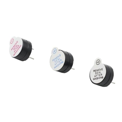 10pcs/lot 3V 5V 12V Active Buzzer 12065 Magnetic Long Continous Beep Tone 12 * 6.5mm YMD12065(10pcs YMD-12065-5V) in Saudi Arabia