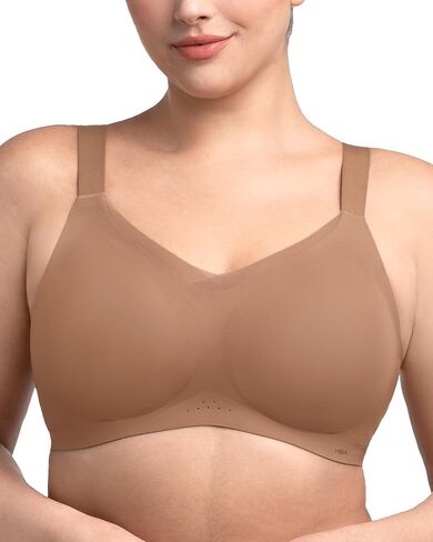HSIA Bra for Women No Underwire - Full Coverage Crossover Seamless Bra with Support Comfort, Small to Plus Size in Kuwait