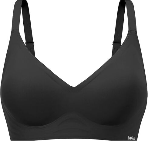 حمالة صدر Cool Fit مقاس مناسب للسيدات، حمالة صدر مبطنة لاسلكية بدون خياطة مع وسادة حجم 2.3 سم، مريحة وخفيفة الوزن وقابلة للتنفس in Kuwait