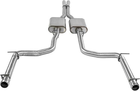 طقم عادم Flowmaster 717829 FlowFX Cat-Back مقاس 2.5 بوصة 409 من الفولاذ المقاوم للصدأ متوافق مع 2009-2014 دودج تشالنجر R/T 5.7L هيمي in Saudi Arabia
