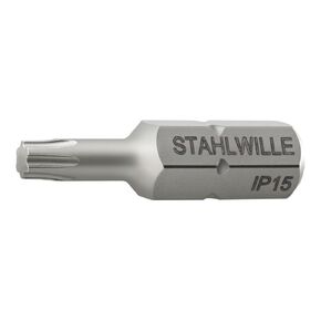 Stahlwille 08162040 1/4 بوصة Torx Plus لقمة مفك براغي - مقاس IP 40، C 6.3 محرك سداسي خارجي، طول 25 مم - فولاذ مقسى ومقوى - صنع في ألمانيا لمسامير TORX PLUS الداخلية in Kuwait