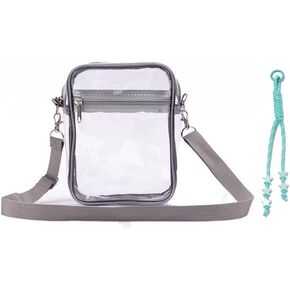 حقيبة Rightlee Clear Crossbody - محفظة شفافة وحقيبة مراسلة معتمدة من الاستاد للحفلات الموسيقية والرياضة والسفر in Saudi Arabia