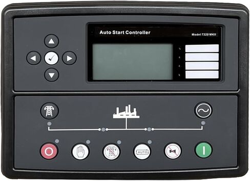 DSE7320 MKII مولد الديزل بدء التشغيل التلقائي للتيار الكهربائي (المرافق) فشل وحدة التحكم في عرض لوحة التحكم (DSE7320MKII) in Saudi Arabia