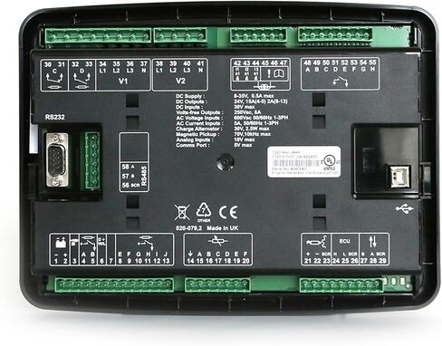 DSE7320 MKII مولد الديزل بدء التشغيل التلقائي للتيار الكهربائي (المرافق) فشل وحدة التحكم في عرض لوحة التحكم (DSE7320MKII) in Saudi Arabia
