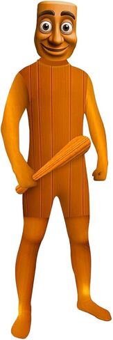 Kids Brainrot Bodysuit Game Funny Jumpsuit Cosplay Dress Up for 5-12 Years Boys in Saudi Arabia
