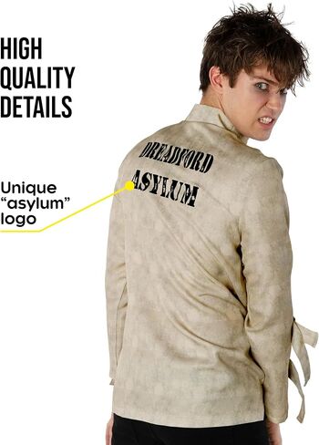 Morph Straight Jacket For Adults, Men's Straight Jacket Costume, Halloween Costumes For Men in Saudi Arabia