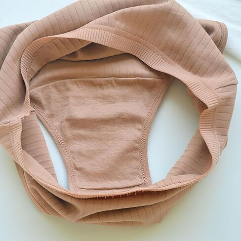 5 Pack Women's Underwear - Women's High-Waist Cotton Briefs Set Breathable and Soft Comfortable Underwear in Saudi Arabia