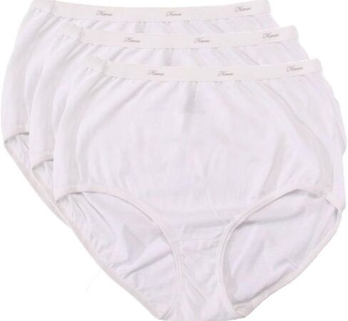 Hanes Women's Panties Pack, Classic Cotton Brief Underwear (Retired Options, Colors May Vary) in Saudi Arabia