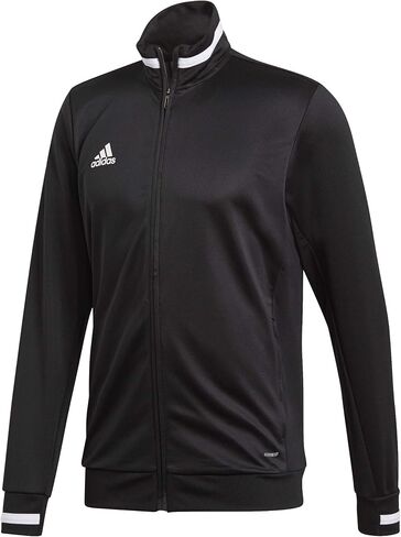 adidas Team 19 Track Jacket - Men's Multi-Sport XL Black/White in Saudi Arabia