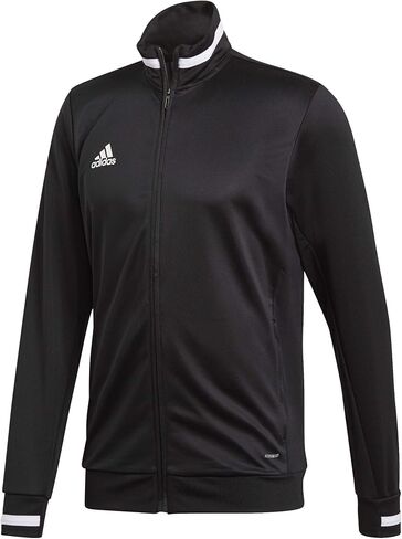 adidas Team 19 Track Jacket - Men's Multi-Sport XL Black/White in Saudi Arabia