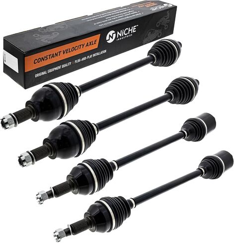 NICHE Front Rear CV Axle Kit For Polaris RZR Pro XP 4 1334389 2208421 133438 1336922 in Saudi Arabia