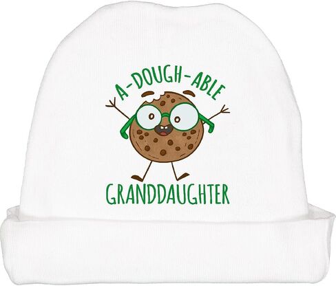 inktastic A-Dough-Able Granddaughter Baby Beanie Hat in Saudi Arabia
