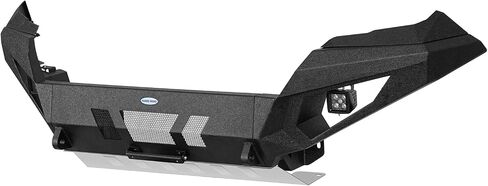 Hooke Road 3rd Gen Tacoma Grizzly Front Bumper for 2016-2023 Toyota Tacoma, Full Width Off-Road Steel Bumper with Skid Plate, D-ring Mounts & LED Lights in Saudi Arabia