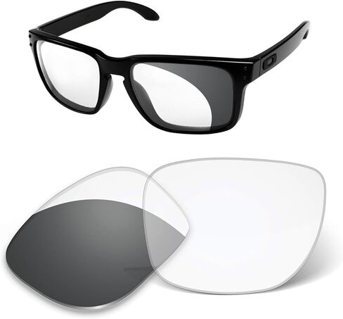عدسات بديلة مقاس 1.6 مم متوافقة مع نظارات Oakley Holbrook OO9102 الشمسية، مضادة للخدش والصدمات in Kuwait