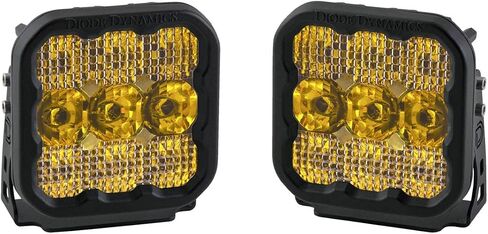 جراب LED رياضي أصفر من Diode Dynamics SS5 (زوج)، قيادة صفراء رياضية in Kuwait