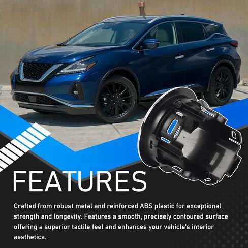Engine Ignition Switch Start-Stop Button Ring Compatible with 2013-2018 Nissan Altima 2016-2020 Titan 2016-2020 Maxima 2013-2020 Pathfinder 2011-2013 BMW X3 (F25) Replaces 285903JA0A in Saudi Arabia