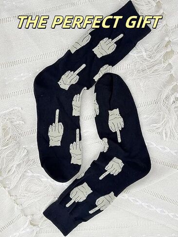 Men's Novelty Sock Crazy Funny Patterned Crew Socks Gift in Saudi Arabia