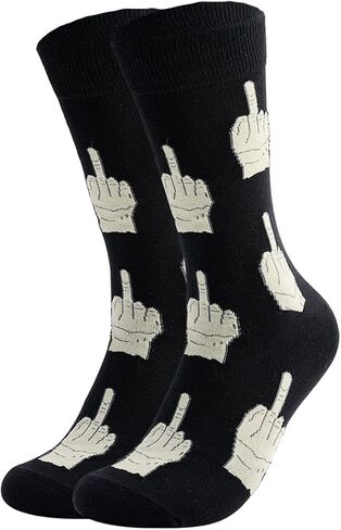 Men's Novelty Sock Crazy Funny Patterned Crew Socks Gift in Saudi Arabia