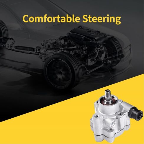 New Power Steering Pump Compatible with Ford Escape 2001-2004, Mazda Tribute 2001 2002 2003 2004 Sport Utility w/o Reservoir Replace # 21-5271, 78-8205, 55-5735, 50-7290, 36-717171 in Saudi Arabia