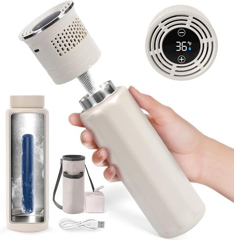 Insulin Cooler Travel Case, TSA Approved Diabetic Travel case with Lightweight Design, USB Charging Cooling Medicine Mini Refrigerator, 3-6 Pens Portability for Daily Use and Multi-Day Trips On-the-Go in Saudi Arabia