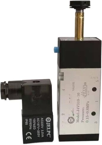 4V310-08 4V310-10 3 Way 2 Position 1/4" 3/8" Pneumatic Electric Solenoid Valve Gas Control Air Magnetic Valve 220V 110V 24V 12V(4V310-08,AC110V) in Saudi Arabia
