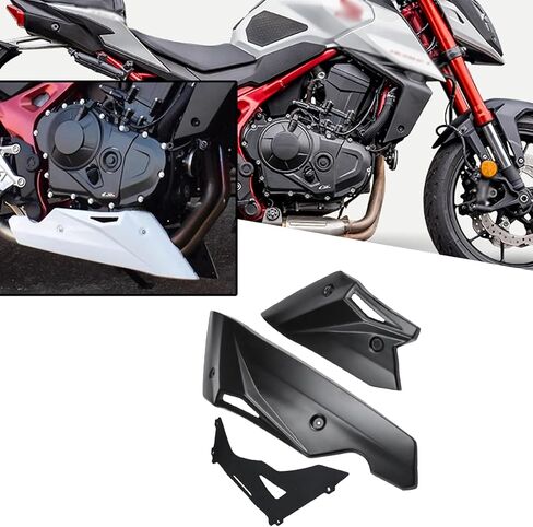 for CB750 Hornet 2024 Engine Protection Cover Chassis air Deflector Bottom Fairing cb750 Hornet 2023-2024 Motorcycle Parts (Transparent) in Saudi Arabia