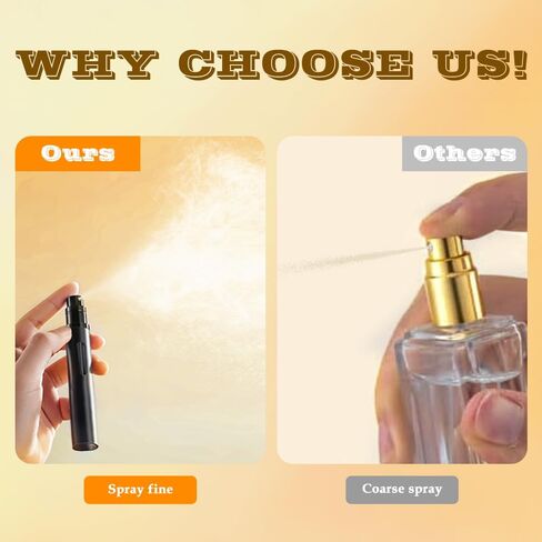 10ml Perfume Atomizer Travel Refillable, 3PCS Perfume Travel Refillable Bottle,Bottom-Filling Fragrances Perfumes Bottle,Mini Cologne Dispenser,Portable Sprayer（Black-Grey-Silver） in Saudi Arabia