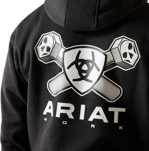 ARIAT mens Rebar Workman Bolt Hoodie in Saudi Arabia