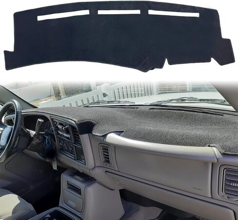 Dashboard Cover for Chevy Silverado 1999 2000 2001 2002 2003 2004 2005 2006 Classic 2007, Dash Cover for Chevrolet Tahoe Suburban Avalanche, Dashboard Mat fit for GMC Sierra Classic Yukon XL in Kuwait