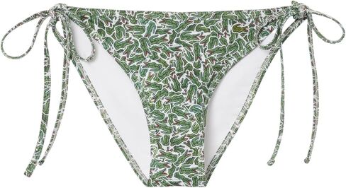 Lacoste Women's Printed Jersey Swim Briefs in Saudi Arabia