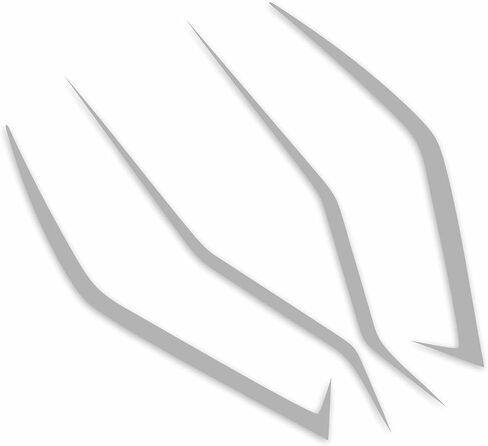 Awonderful Motorcycle Fairing Sticker Decal, Reflective Vinyl Decal with Strong Stickiness for Kawasaki Ninja400 H2 H2SX,4 Pcs Per Set (Green) in Saudi Arabia