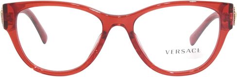 Versace VE 3281 BA - 5323 Eyeglasses Transparent Red 53mm in Saudi Arabia