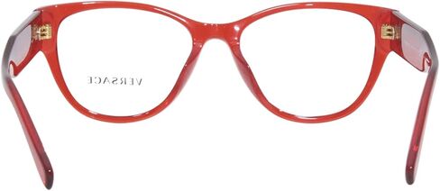 Versace VE 3281 BA - 5323 Eyeglasses Transparent Red 53mm in Saudi Arabia