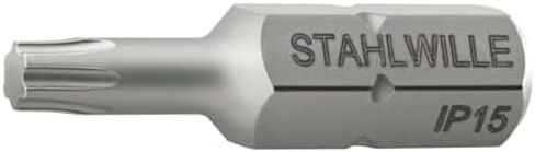 Stahlwille 08162040 1/4" Torx Plus Screwdriver Bit - Size IP 40, C 6.3 Hex Drive Outside, 25mm Length - Tempered and Hardened Steel - Made in Germany for Inside TORX PLUS Screws in Saudi Arabia