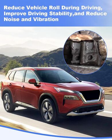 K201298 Suspension Stabilizer Bar Bushing Fit for Nissan Rogue 2008-2013 Rogue Select 2014-2015 Rogue Sport 2017-2020 Juke 2011-2017 Qashqai 2017-2020, 54613JG03A 54613JG03B in Kuwait