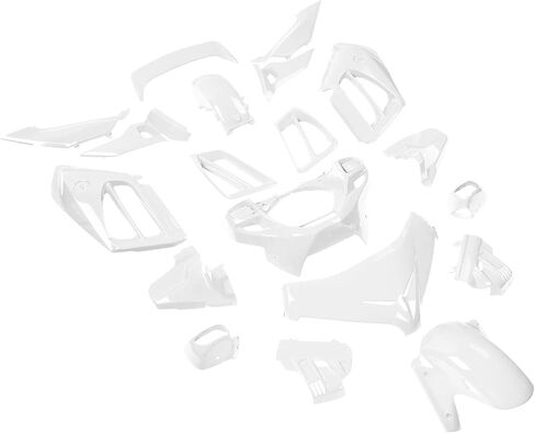 XMT-MOTO طقم هيكل السيارة المناسب لهوندا GL1800 2012-2017 لؤلؤة باهتة بيضاء in Saudi Arabia