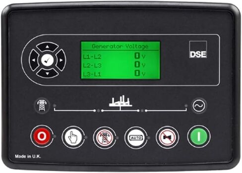 DSE6120 MKIII AMF Auto Stop Generator Controller Panel Control Module Diesel Genset Spare Parts in Kuwait