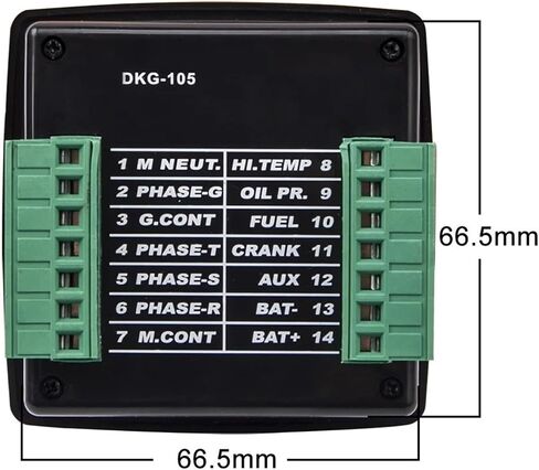 Replace DKG105 Controller Module Generator Control Panel Genset Parts DKG-105 DKG 105 in Saudi Arabia