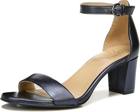 Naturalizer Women's Galaxy Sandal, Black Satin, 8 in Saudi Arabia