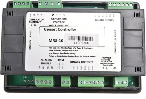 MRS10 MRS-10 Genset Controller Auto Remote Start Control Protect Module Panel Diesel Generator Part Compatible(MRS10(Copy)) in Saudi Arabia